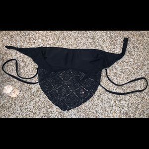 xhilaration black bikini top size-M